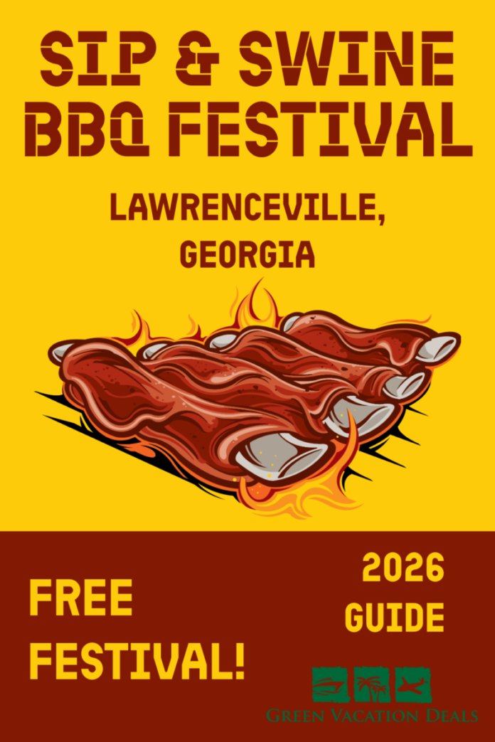 Guide to Free Sip & Swine BBQ Festival In Lawrenceville, Georgia