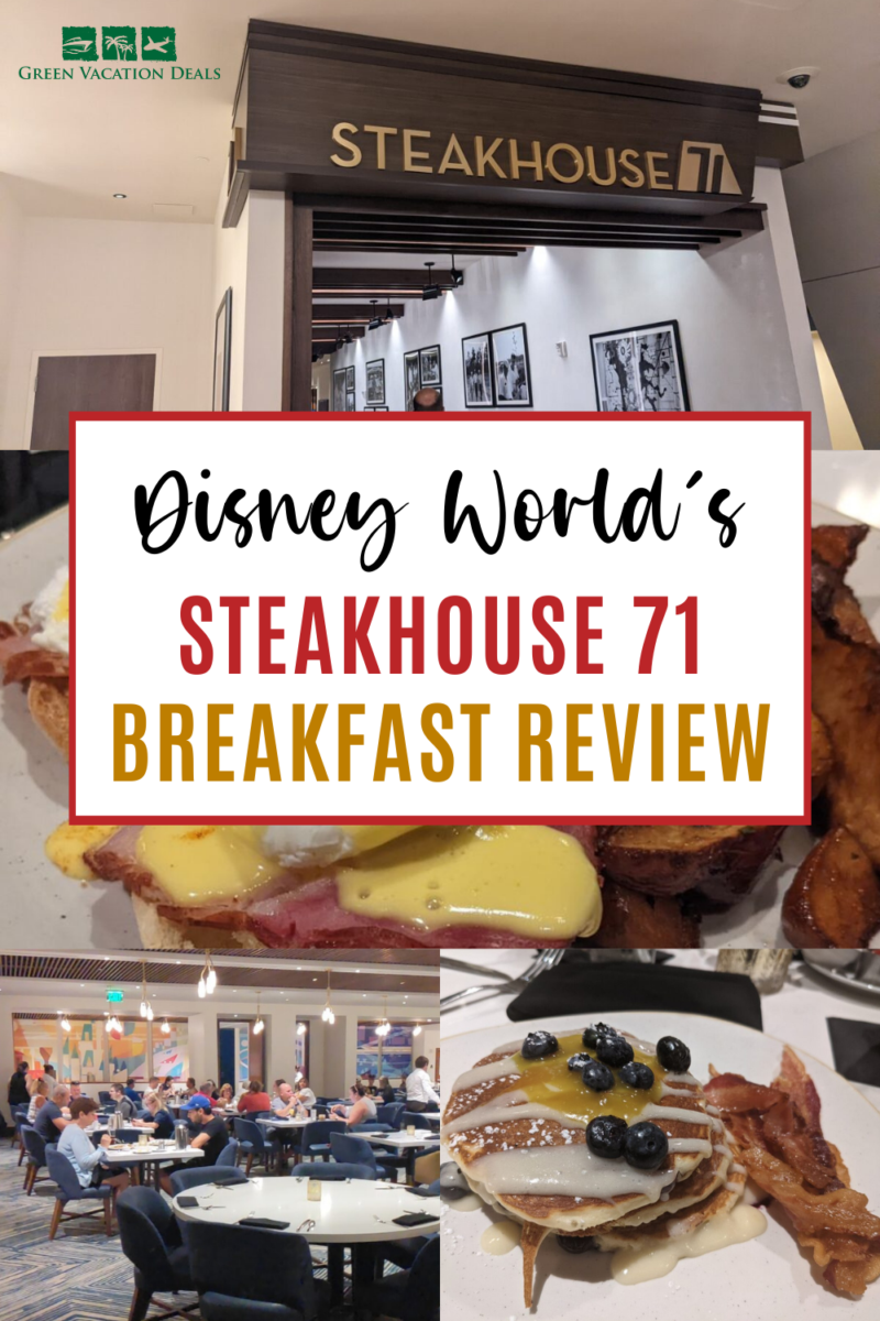 Breakfast Review of Disney World's Steakhouse 71