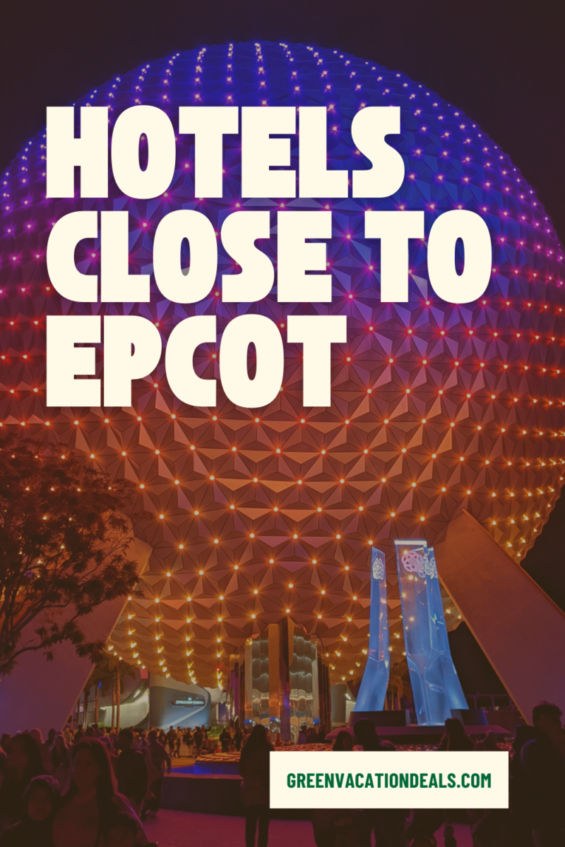 Places to stay close to Epcot at Disney World