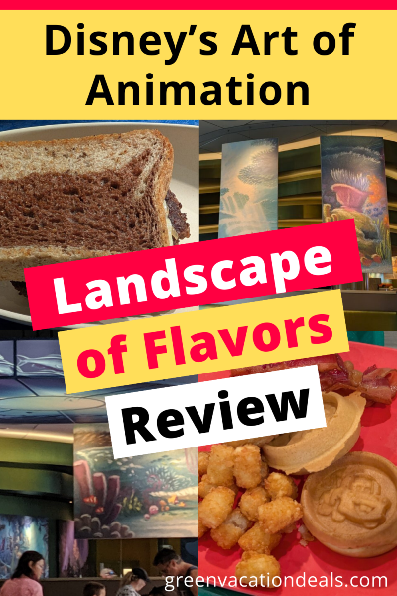 Disney's Art of Animation Landscape of Flavors Review