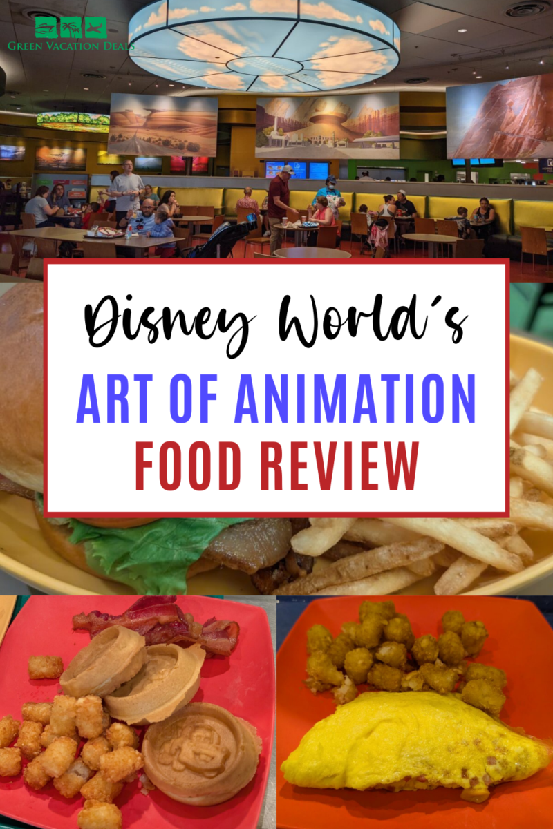 Disney World's Art of Animation Food Review