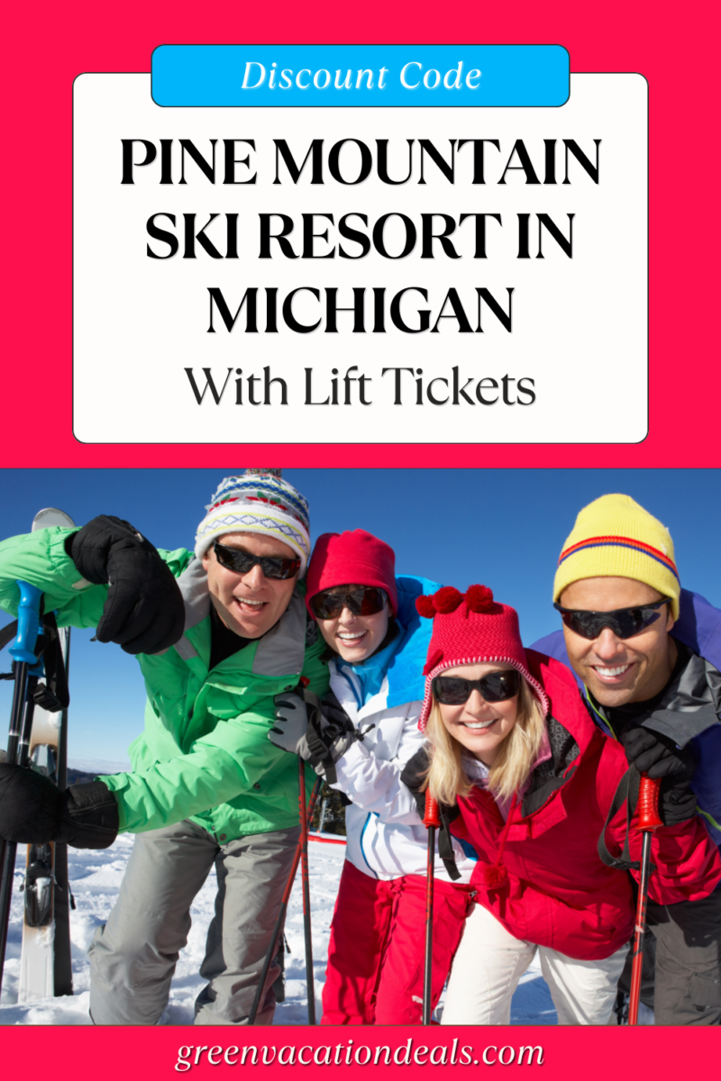 Discount Code for Pine Mountain Ski Resort In Michigan With Lift Tickets