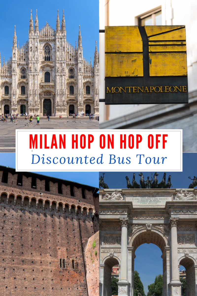 Milan Hop On Hop Off Discounted Bus Tour