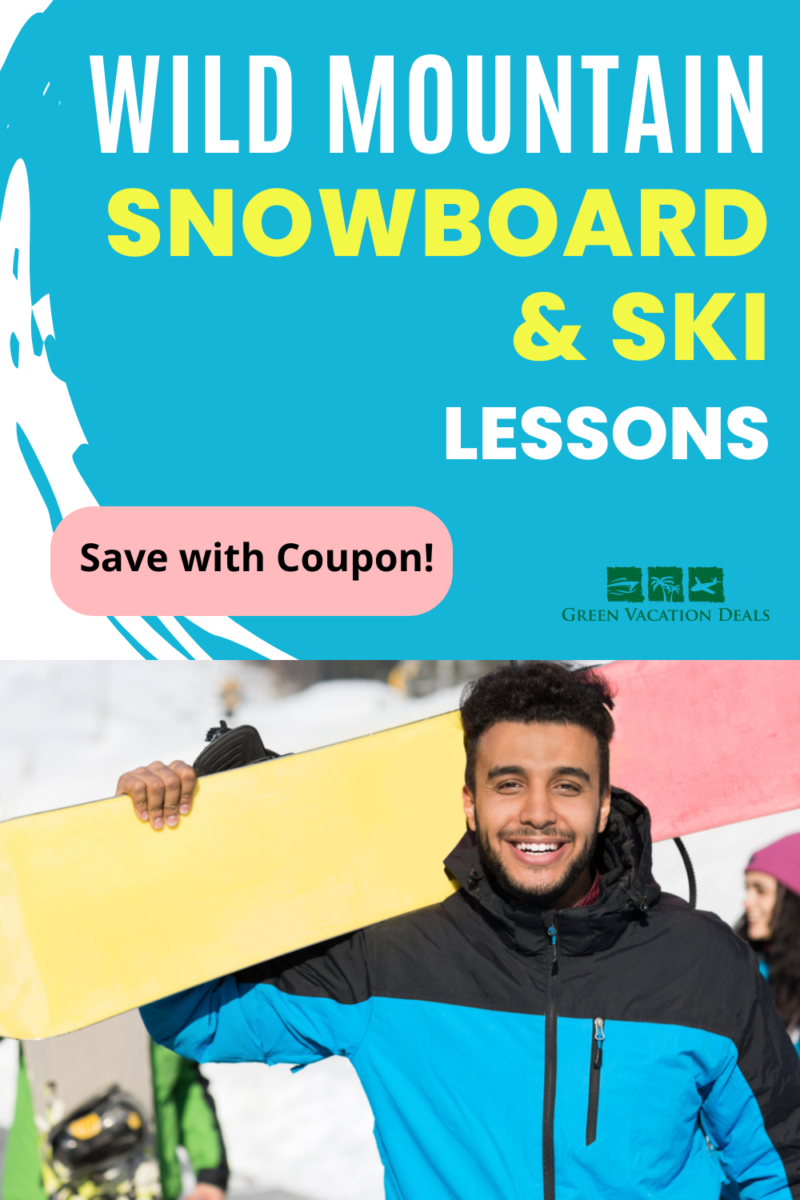 Wild Mountain Snowboard and Ski Lessons - Save with Coupon!
