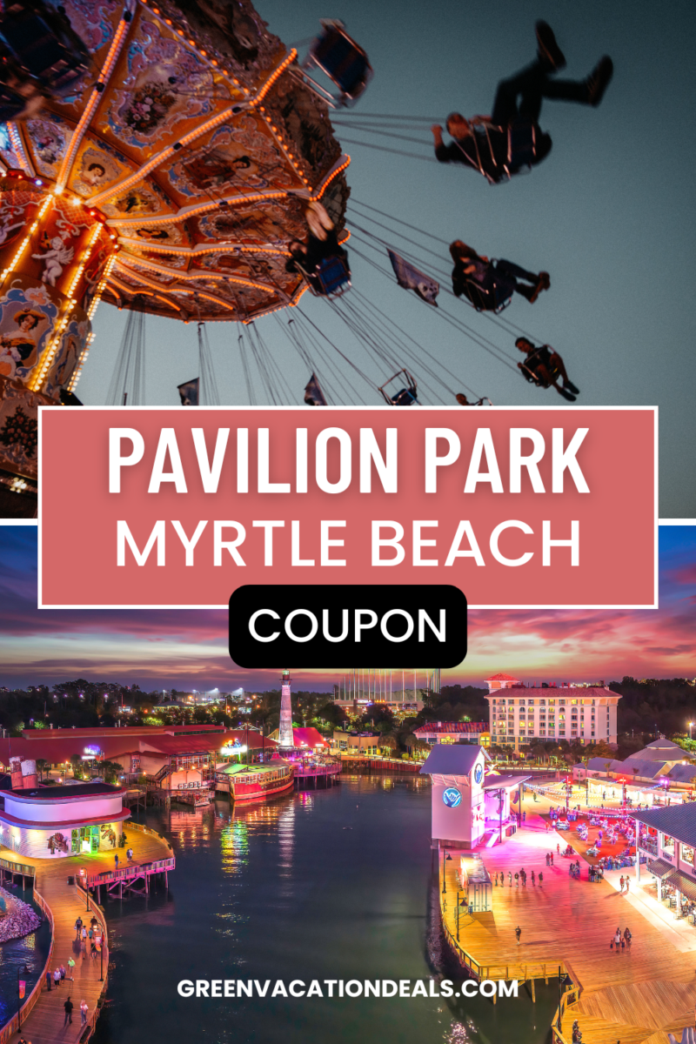 Save money with a coupon or promo code for Pavilion Park in Myrtle Beach, SC