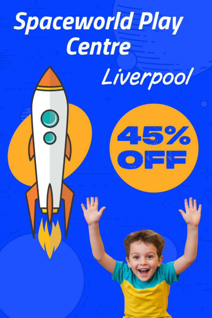 Coupon for 45% off Spaceworld Play Centre in Liverpool
