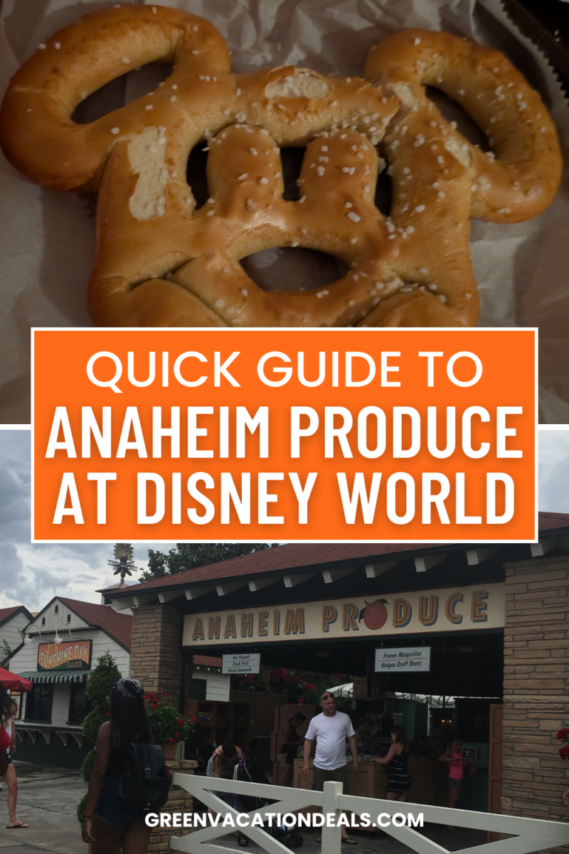 Quick Guide to Anaheim Produce at Disney World