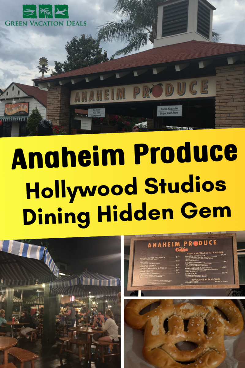 Anaheim Produce Hollywood Studios dining hidden gem