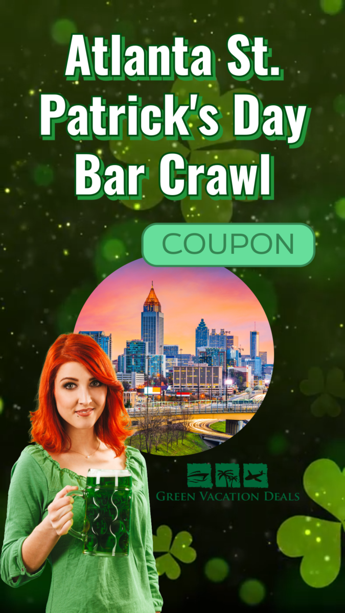Atlanta St Patricks Day Bar Crawl Coupon Atlanta St. Patrick's Day Bar Crawl Coupon