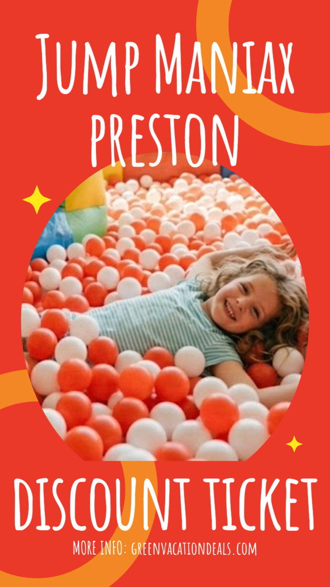 Jump Maniax Preston Discount Ticket Jump Maniax Preston Discount Ticket