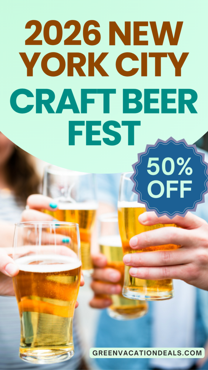 2026 New York City Craft Beer Fest 50% Off