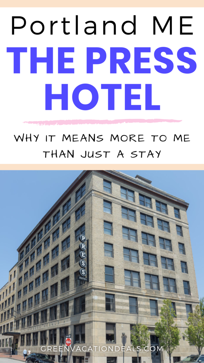 The Press Hotel of Portland ME and why it means more than just a stay