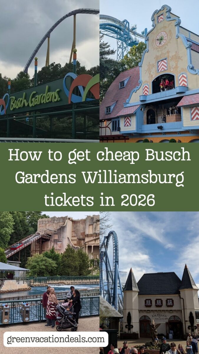 How to get cheap Busch Gardens Williamsburg tickets in 2026