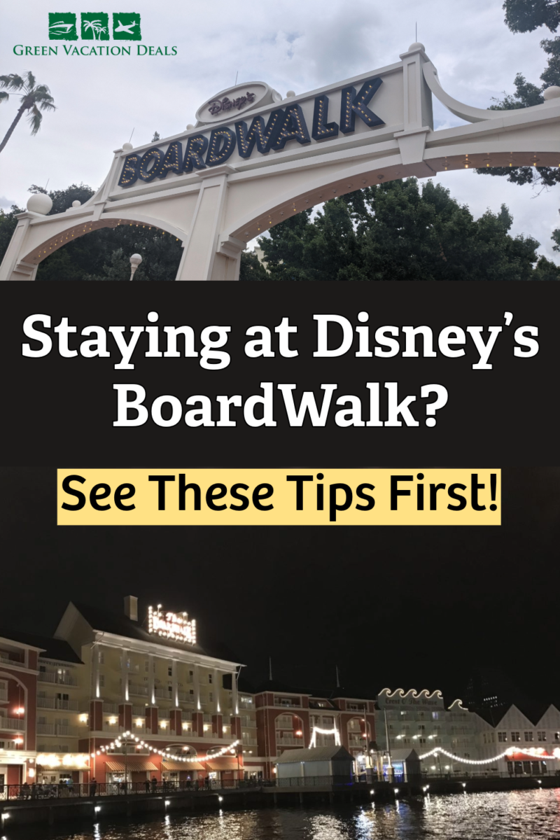 Staying at Disney's Boardwalk? See these tips first!