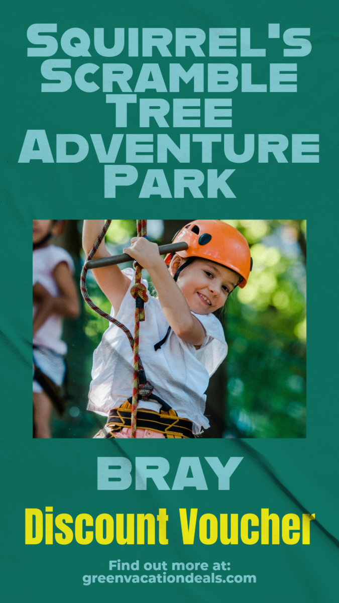 Squirrels Scramble Tree Adventure Park Bray Discount Ticket Squirrel's Scramble Tree Adventure Park Bray Discount Voucher