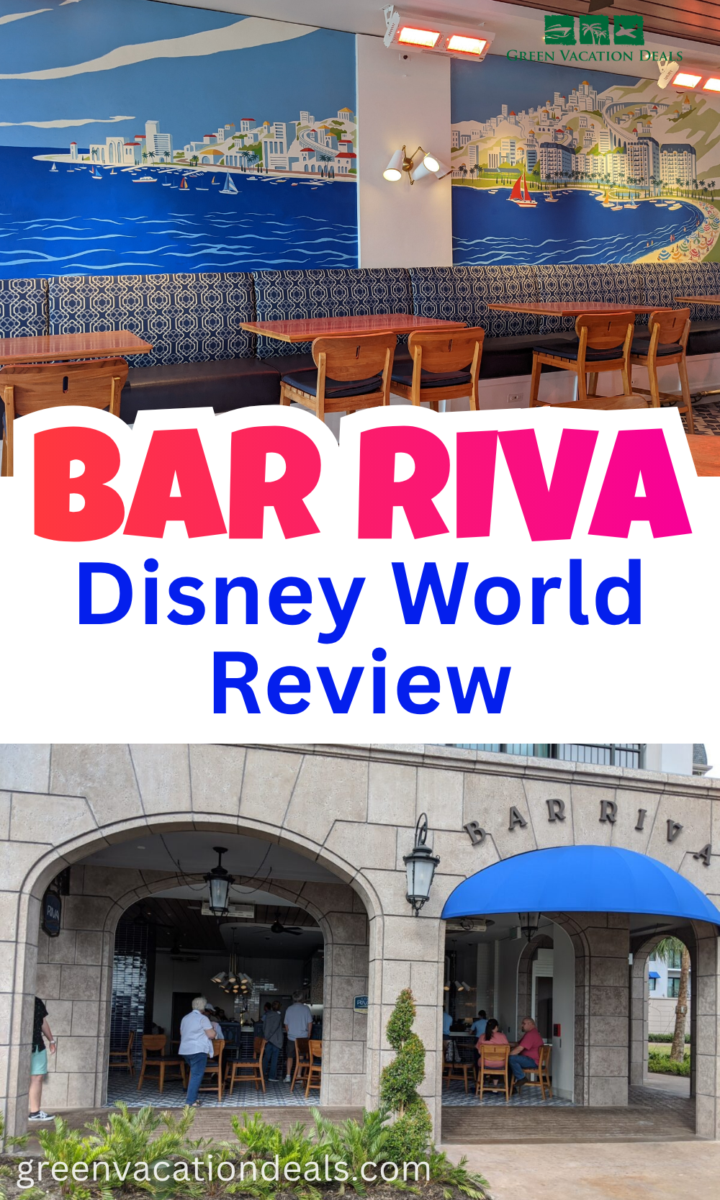Bar Riva Disney World Review
