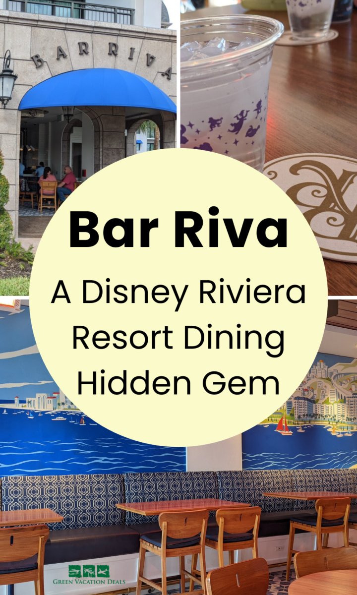 Bar Riva - a Disney Riviera Resort dining hidden gem