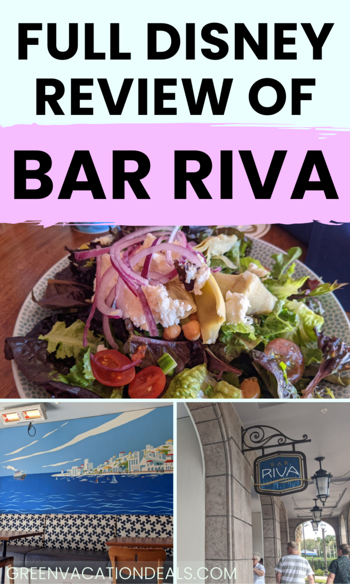 Full Disney review of Bar Riva restaurant