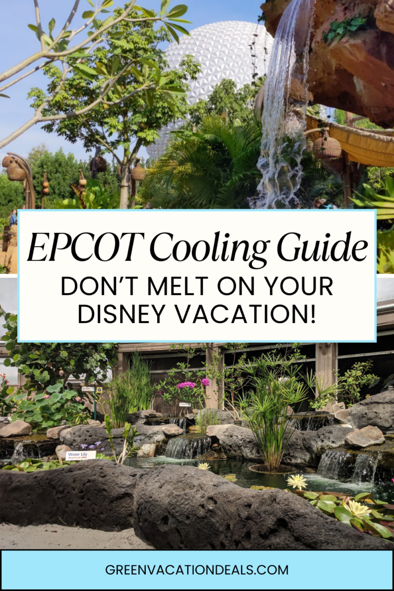 EPCOT Cooling Guide - don't melt on your Disney vacation!