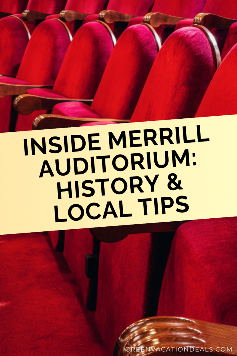 Inside Merrill Auditorium: History and Local Tips