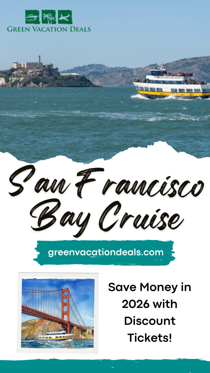 San Francisco Bay Cruise - save money in 2026 with discount tickets!