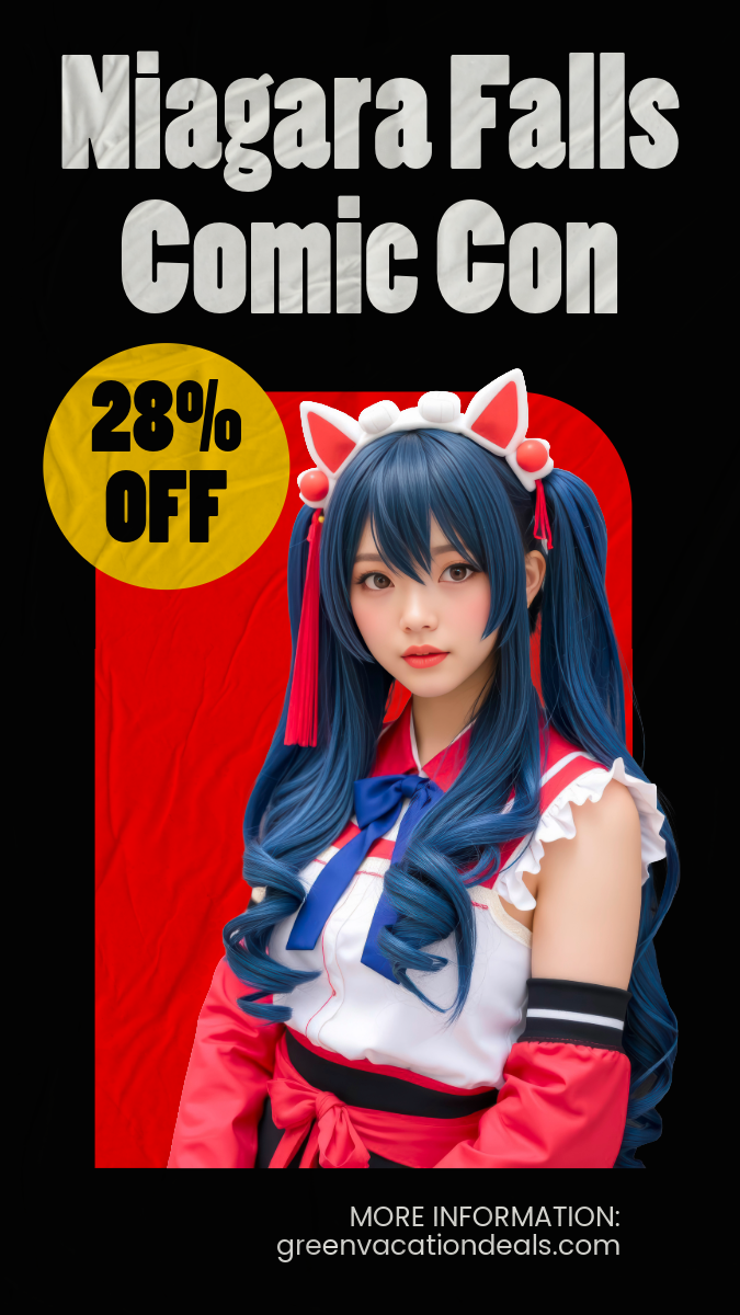 Niagara Falls Comic Con Coupon 28% off Niagara Falls Comic Con tickets