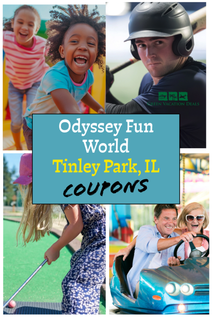 Save money at Odyssey Fun World in Tinley Park, Illinois with coupons