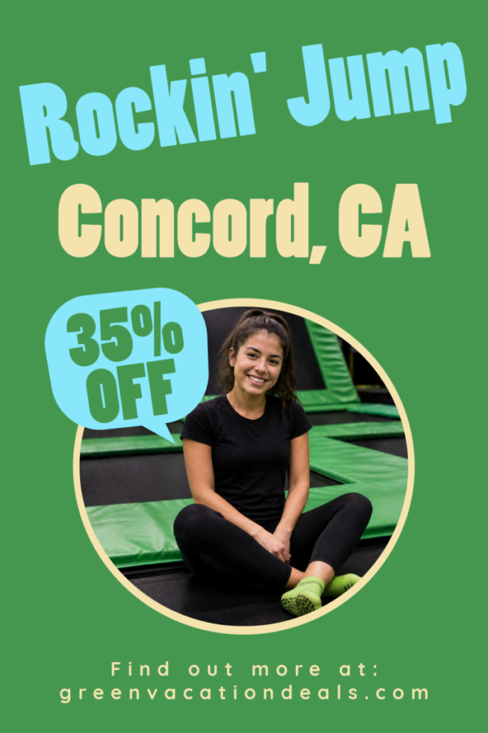 Rockin' Jump Concord CA: 35% off coupon