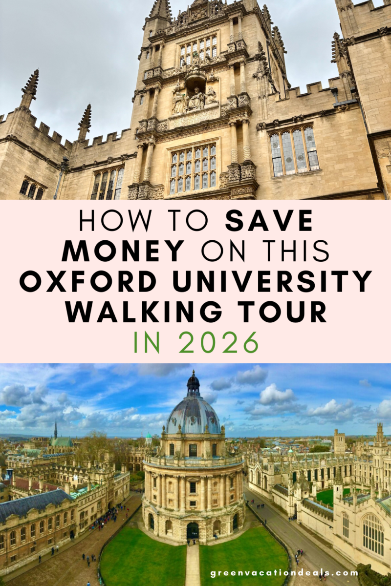 How to save money on this Oxford University walking tour in 2026