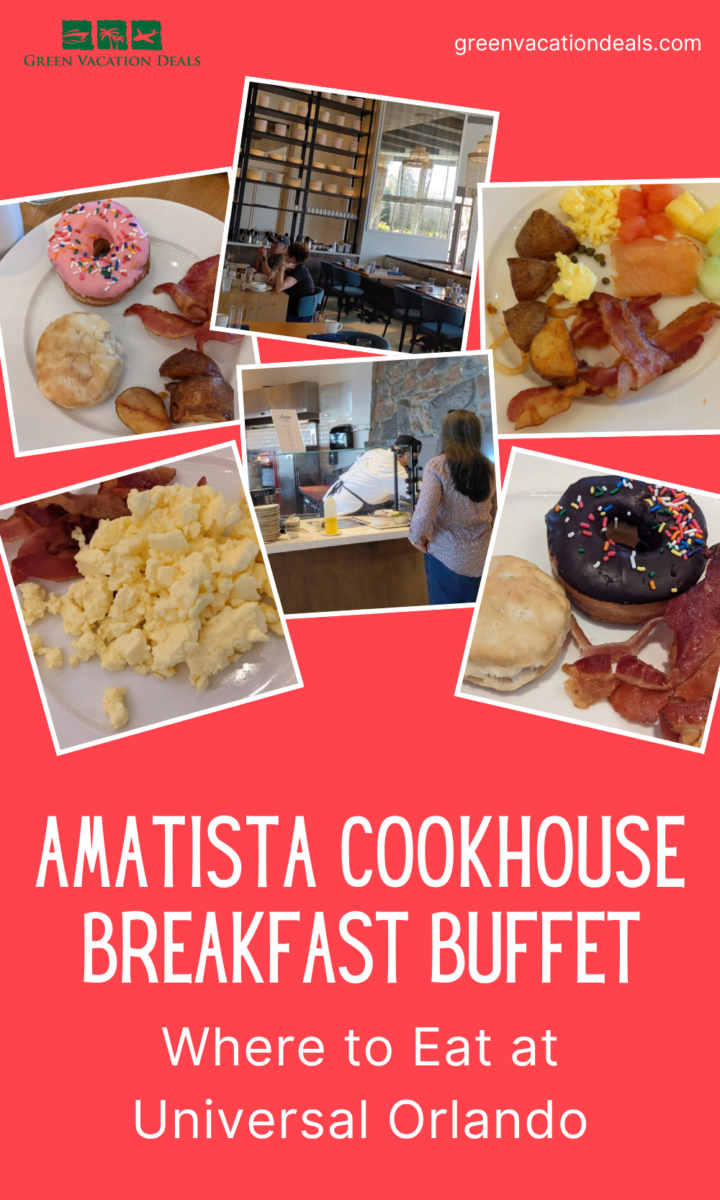 Amatista Cookhouse breakfast buffet - where to eat at Universal Orlando