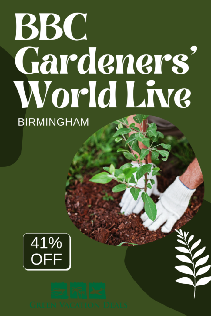 BBC Gardeners World Live Discount Code BBC Gardeners’ World Live Birmingham: 41% off tickets