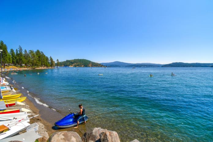Save 10% on a jet ski rental in Coeur d'Alene, Idaho.