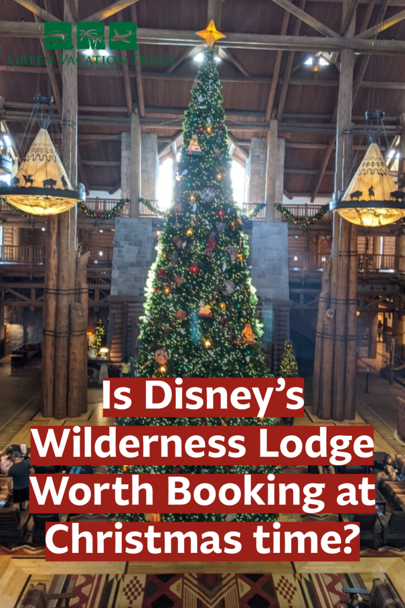Is Disney's Wilderness Lodge worth booking at Christmas time?