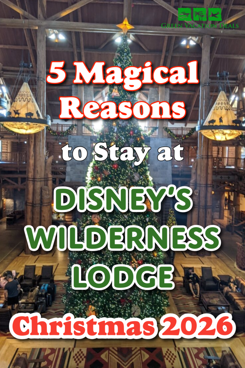 5 magical reasons to stay at Disney's Wilderness Lodge at Christmas 2026
