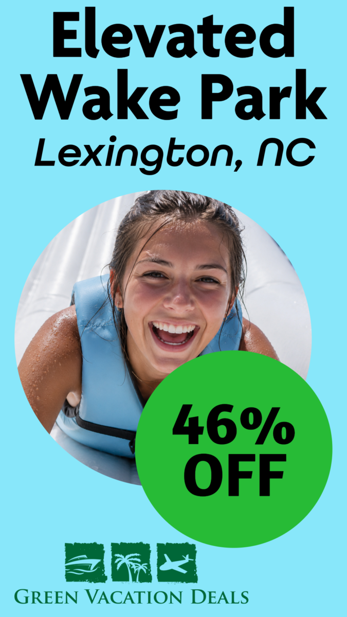 Elevated Wake Park Lexington NC Coupon Elevated Wake Park Lexington NC: 46% off tickets