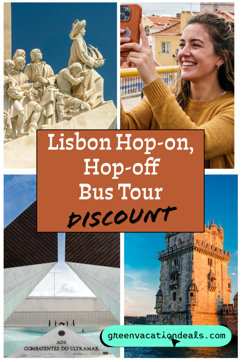 Lisbon Hop-on, hop-off bus tour discount
