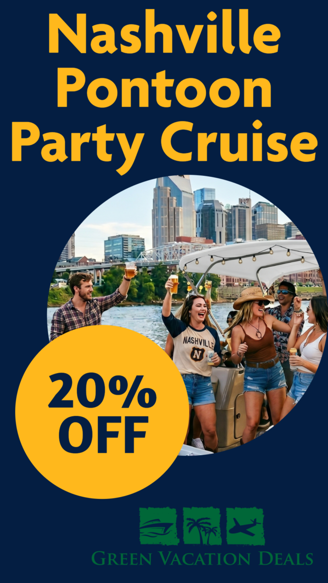 Nashville Pontoon Party Cruise Coupon Nashville Pontoon Party Cruse: 20% off ticket