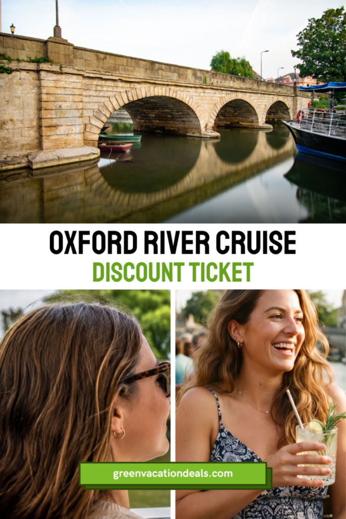 Oxford River Cruise Discount Ticket