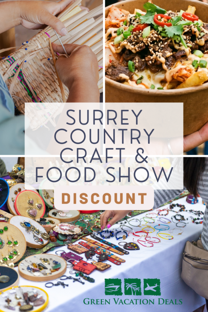 Surrey Country Craft & Food Show Discount Ticket
