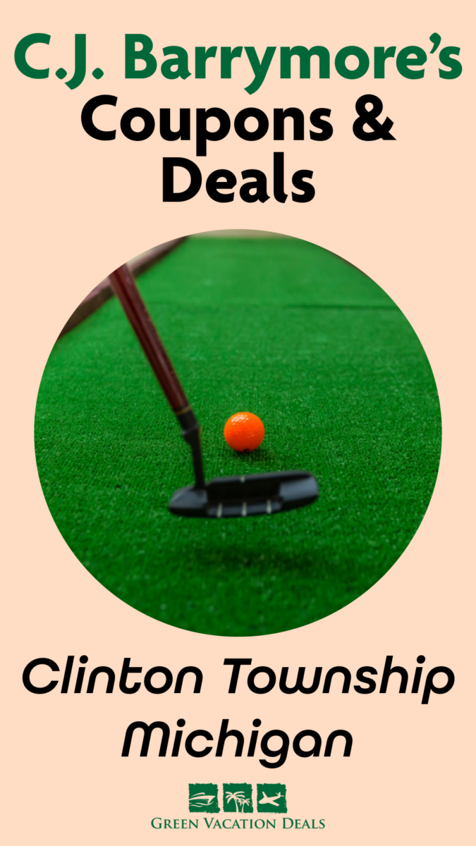 C.J. Barrymore’s coupons and deals - Clinton Township Michigan