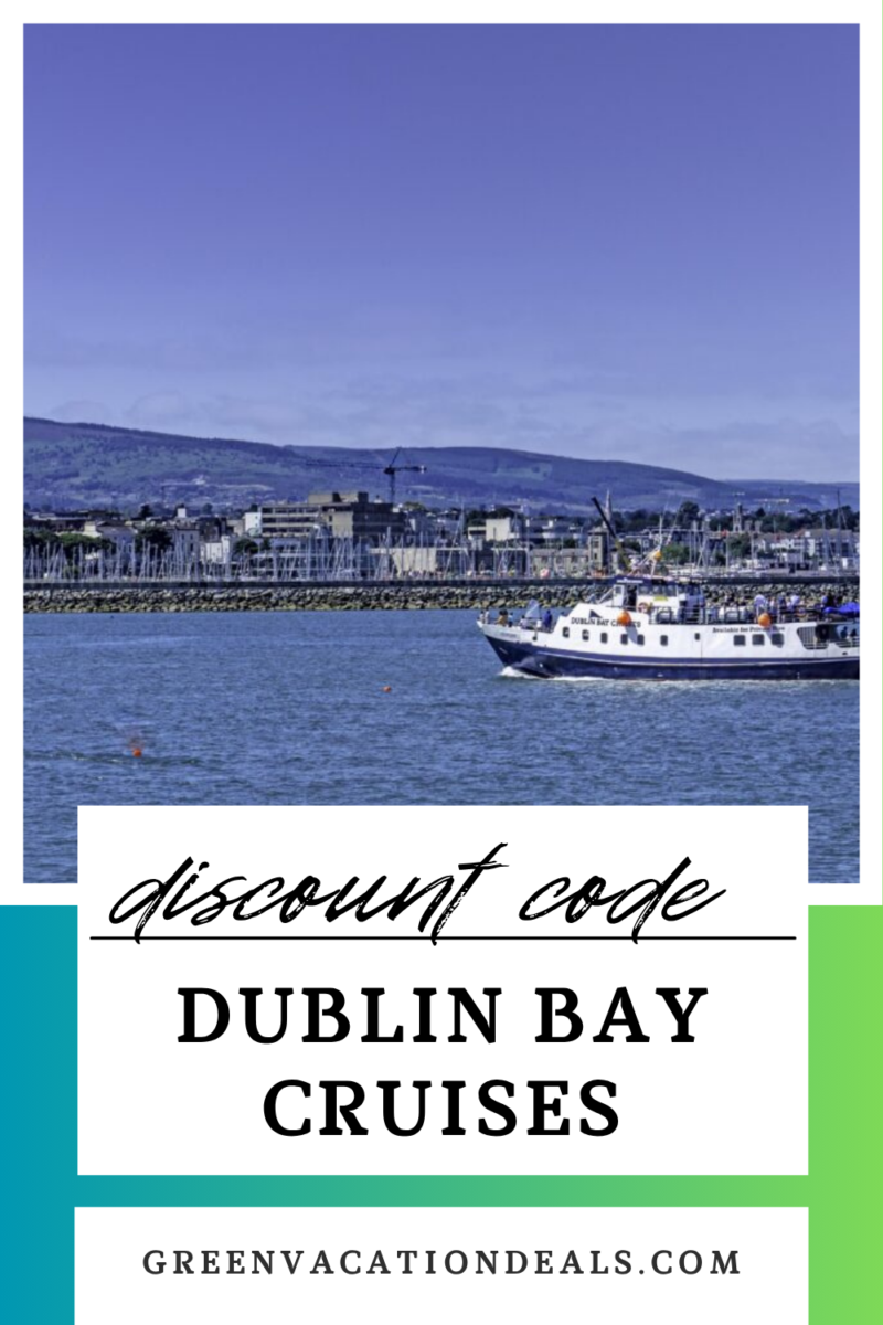 Discount code for Dublin Bay Cruises