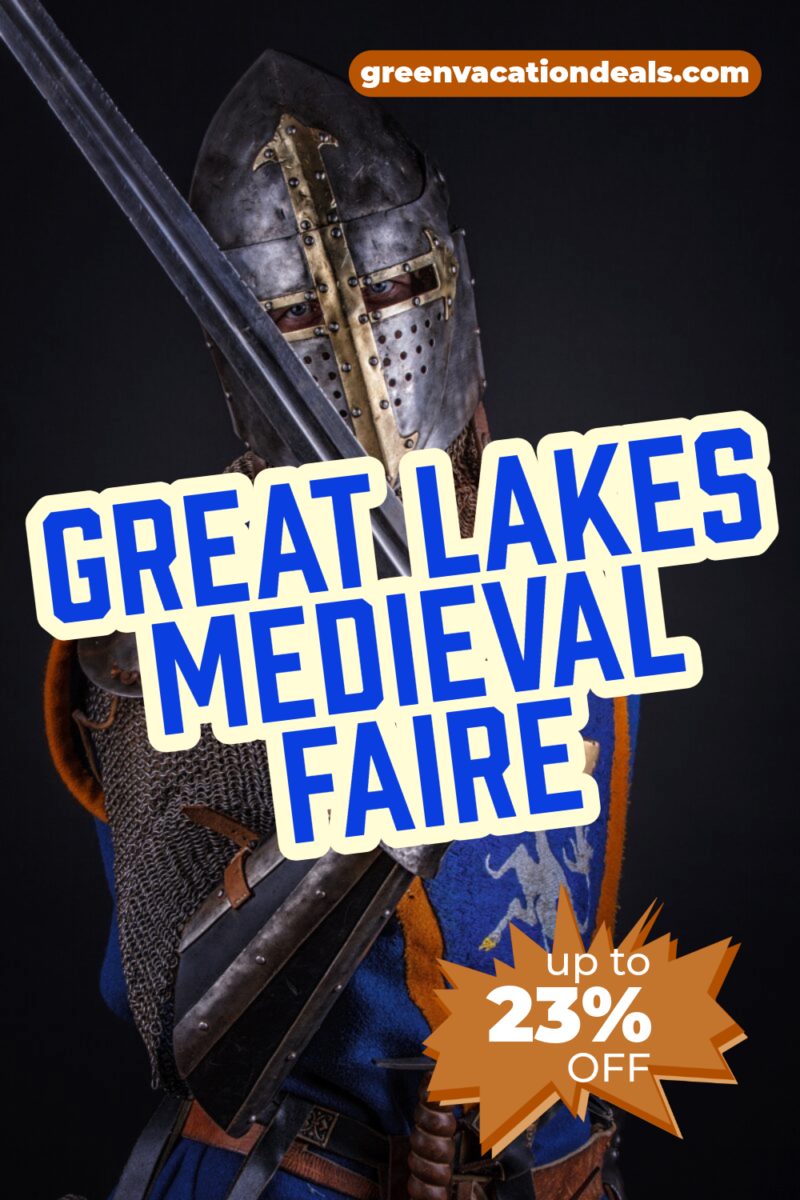 How to get up to 23% off Great Lakes Medieval Faire tickets