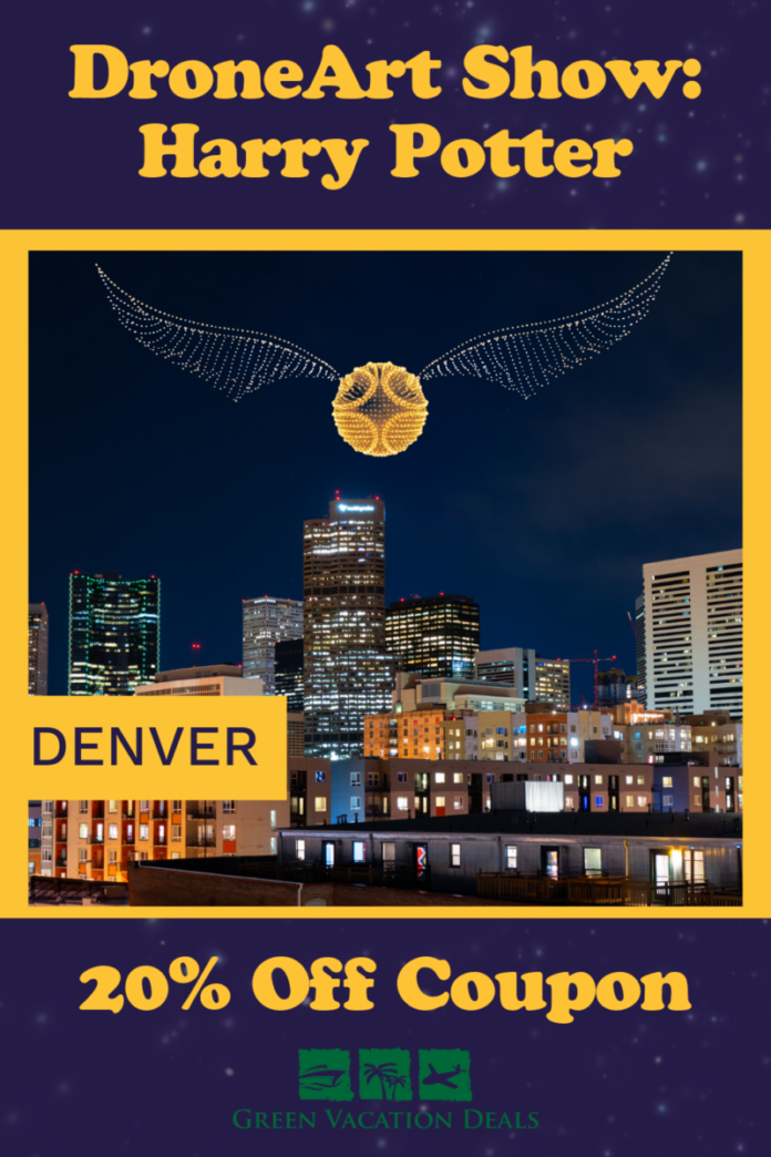 DroneArt Show: Harry Potter Denver 20% Off Coupon