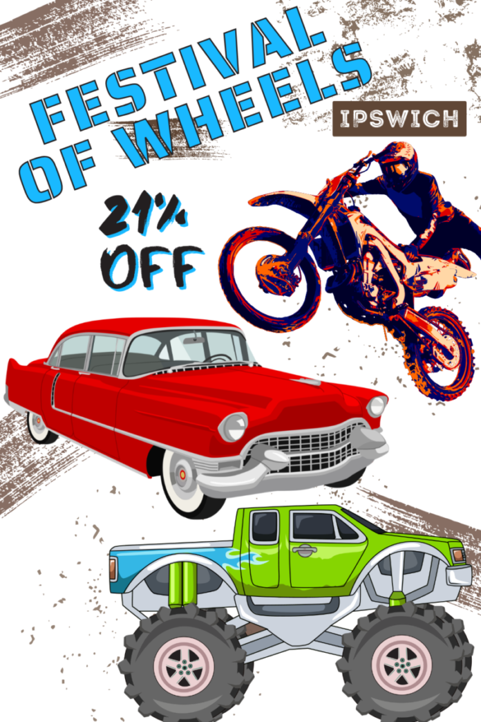 Festival Of Wheels Ipswich Discuont Festival of wheels Ipswich: 21% off ticket