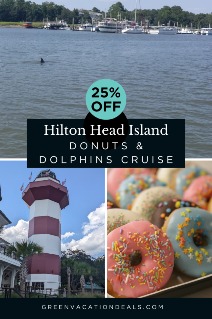 Hilton Head Island Donuts & Dolphins Cruise Coupon for 25% off