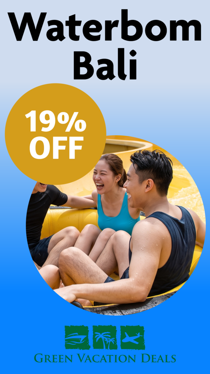 Waterbom Bali Discount Ticket Waterbom Bali: 19% off discount