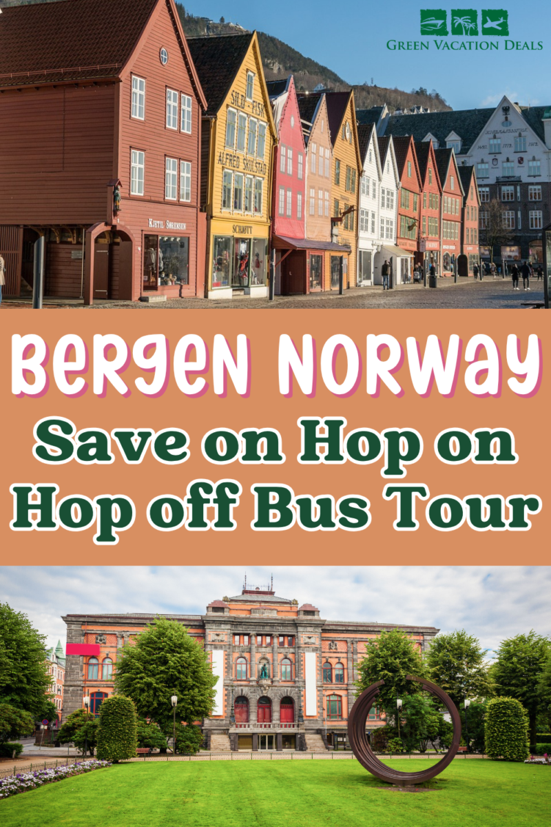 How to save money on a hop on hop off bus tour of Bergen Norway
