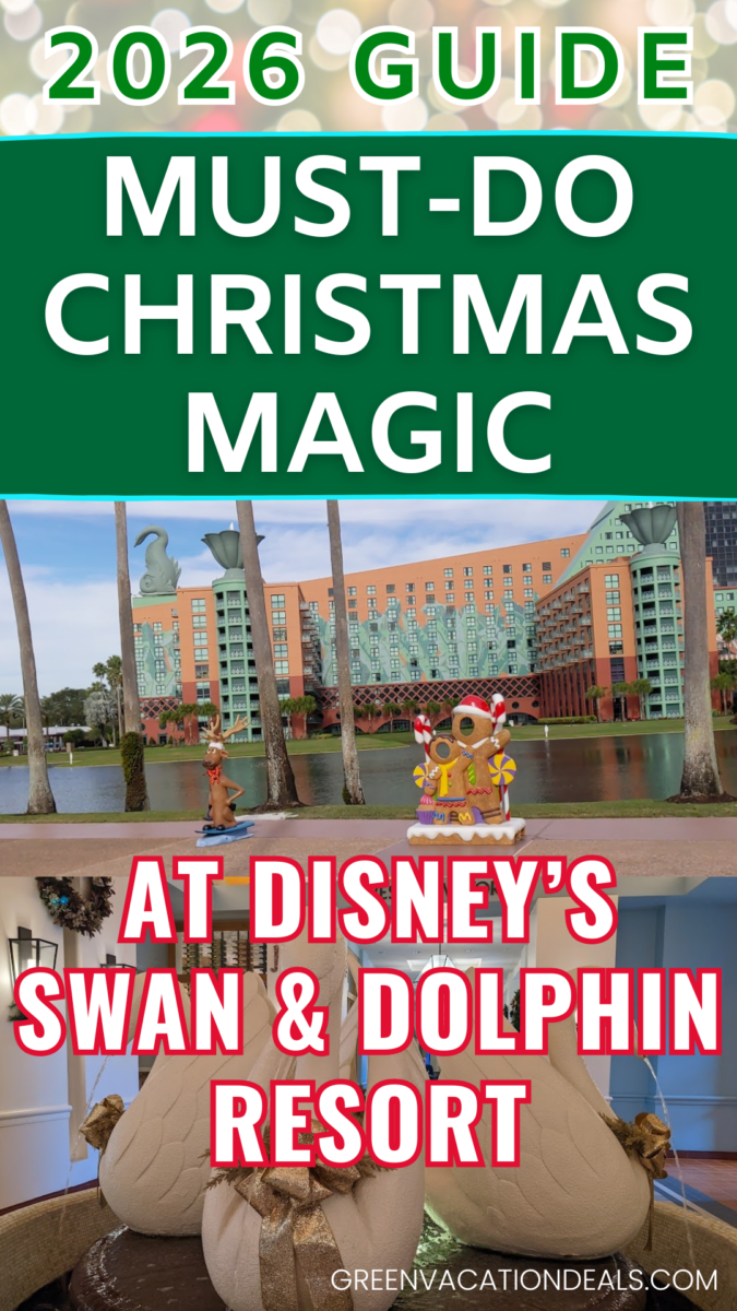 2026 guide to must-do Christmas magic at Disney World's Swan and Dolphin Resort