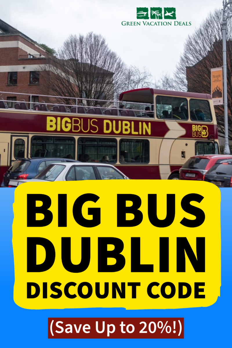 Big Bus Dublin Discount Code (save up to 20% off tickets)