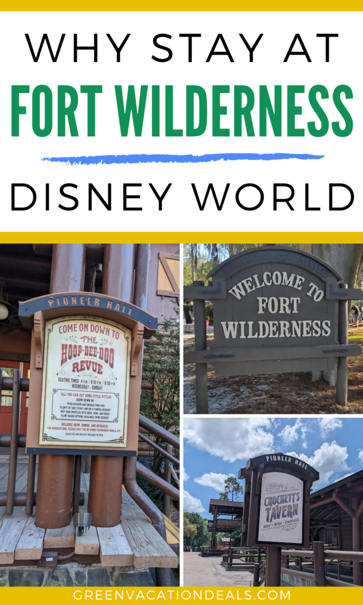 Why Stay at Fort Wilderness at Disney World